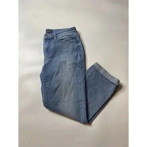 NYDJ Sheri Slim Women’s Size 6 Petite Cuffed Jeans